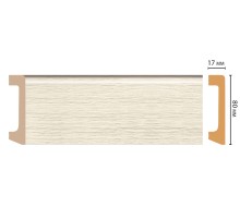 D235-1070 ШК/20 Плинтус напольн.DECOMASTER(80*17*2400 мм) в г. Екатеринбург