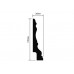Плинтус Hiwood BI100 100*26*2000 мм