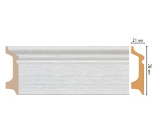 D122-1070 ШК/16 Плинтус напольн.DECOMASTER(78*21*2400 мм) в г. Екатеринбург