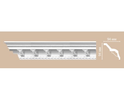95338/18 плинтус DECOMASTER-2 (94х94х2400мм) [DT-318s] в г. Екатеринбург