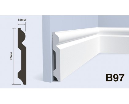 Плинтус Hiwood B97 97*15*2000 мм