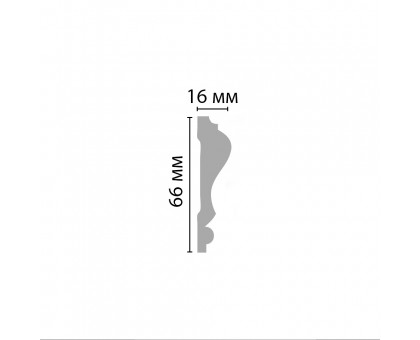 D022/30 молдинг ДМ(66*16*2000 мм) в г. Екатеринбург