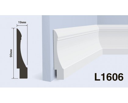 Плинтус Hiwood L1606 90*19*2000 мм