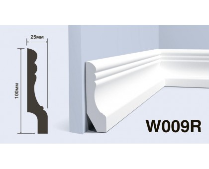 Плинтус Hiwood W009R 100*25*2000 мм