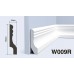 Плинтус Hiwood W009R 100*25*2000 мм