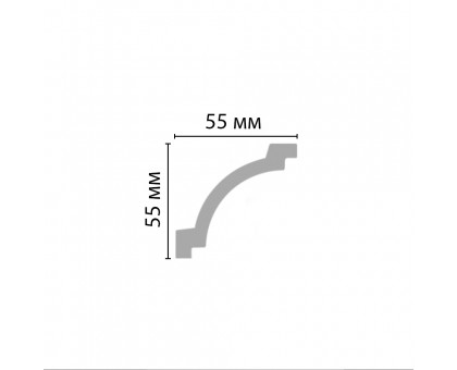 96516 ШК/80 плинтус DECOMASTER-3 (55х55х2400мм) в г. Екатеринбург