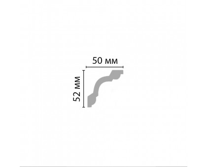 96628/18 FLEXIBLE плинтус DECOMASTER-2 (52х50х2400мм) в г. Екатеринбург
