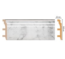 D232-79 ШК/14 Плинтус напольн.DECOMASTER(100*22*2400 мм) в г. Екатеринбург