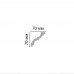 96257/14 FLEXIBLE плинтус DECOMASTER-2 (70х70х2400мм) в г. Екатеринбург