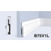 Плинтус Hiwood B75V1L с полоской  75*12*2000 мм