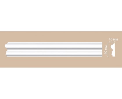 97803/40 FLEXIBLE молдинг DECOMASTER-2 (40х16х2400мм) в г. Екатеринбург