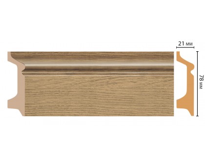 D122-83 ШК/16 Плинтус напольн.DECOMASTER(78*21*2400 мм) в г. Екатеринбург
