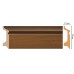 D122-85 ШК/16 Плинтус напольн.DECOMASTER(78*21*2400 мм) в г. Екатеринбург