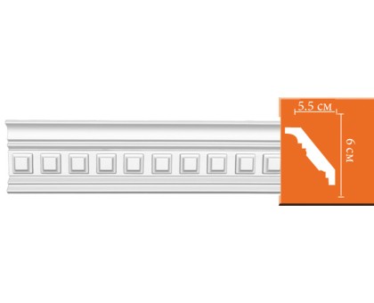 95126/32 FLEXIBLE плинтус DECOMASTER-2 (60х55х2400мм) в г. Екатеринбург