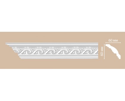 95610/26 FLEXIBLE плинтус DECOMASTER-2 (60х60х2400мм) в г. Екатеринбург