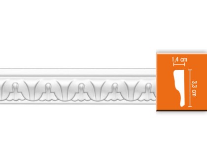 98027/43 FLEXIBLE молдинг DECOMASTER-2 (33х14х2400мм) в г. Екатеринбург