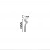 A018/28 Молдинг (74*23*2000мм) в г. Екатеринбург