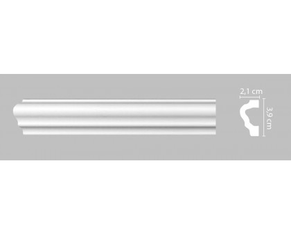 A020/55 Молдинг (39*21*2000мм) в г. Екатеринбург