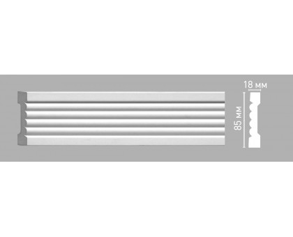 97206 ШК/60 молдинг DECOMASTER-3 (85х18х2400мм) в г. Екатеринбург