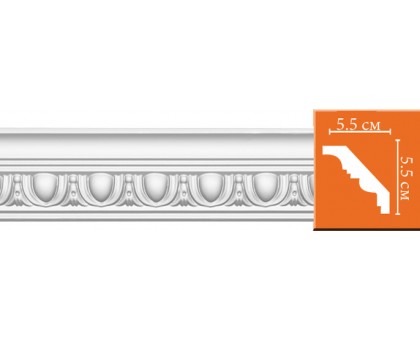 95613/16 FLEXIBLE плинтус DECOMASTER-2 (55х55х2400мм) в г. Екатеринбург