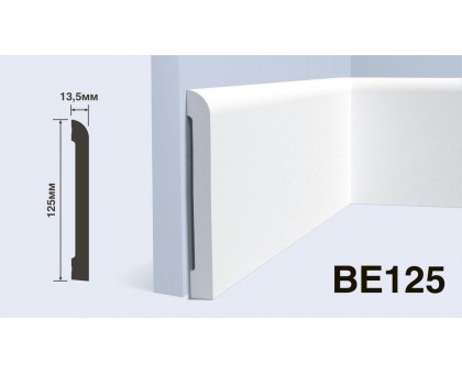 Плинтус Hiwood BE125 125*13,5*2000 мм