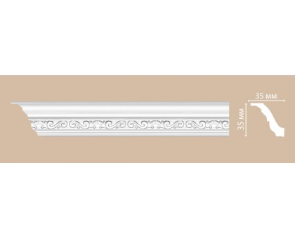 95842/30 FLEXIBLE плинтус DECOMASTER-2 (35х35х2400мм) в г. Екатеринбург