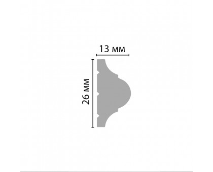 D001/88 молдинг ДМ(26*13*2000 мм) в г. Екатеринбург