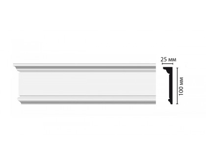 D227/16 Плинтус ДМ(100*25*2000 мм) в г. Екатеринбург