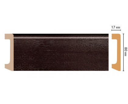 D235-433 ШК/20 Плинтус напольн.DECOMASTER(80*17*2400 мм) в г. Екатеринбург