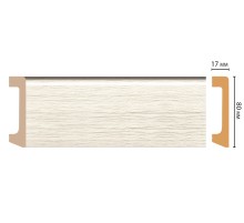 D235-70 ШК/20 Плинтус напольн.DECOMASTER(80*17*2400 мм) в г. Екатеринбург
