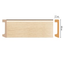 D235-71 ШК/20 Плинтус напольн.DECOMASTER(80*17*2400 мм) в г. Екатеринбург