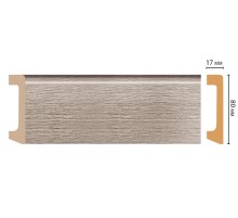 D235-77 ШК/20 Плинтус напольн.DECOMASTER(80*17*2400 мм) в г. Екатеринбург