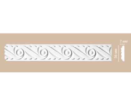 98657/95 молдинг DECOMASTER-2 (56х7х2400мм) [DI-08] в г. Екатеринбург