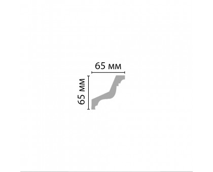 96801/52 плинтус DECOMASTER-2 (65х65х2400мм) в г. Екатеринбург