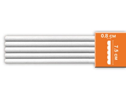 97609/48 молдинг DECOMASTER-2 (75х8х2400мм) в г. Екатеринбург