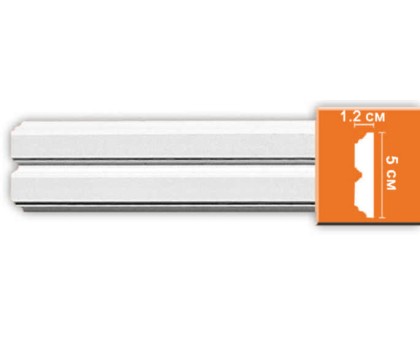 97624/68 молдинг DECOMASTER-2 (50х12х2400мм) в г. Екатеринбург