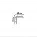 DP 333/20 FLEXIBLE угл. плинтус DECOMASTER-2 (44х44х2400мм) в г. Екатеринбург