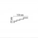 DP 375/18 плинтус DECOMASTER-1 (65х158х2400мм) (DP-5375) в г. Екатеринбург