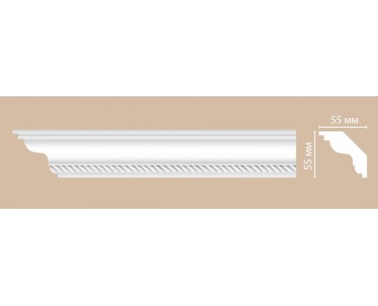 DT 138/34 плинтус DECOMASTER-2 (55х55х2400мм) в г. Екатеринбург