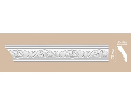 DT 9/52 плинтус DECOMASTER-1 (70х35x2400мм) (DT-5009) в г. Екатеринбург