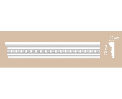 DT 9865/36 молдинг DECOMASTER-1 (68х22х2400мм) в г. Екатеринбург