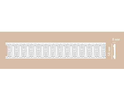DT-8628/84 молдинг DECOMASTER-2 (60х8х2400мм) в г. Екатеринбург