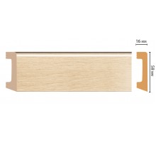 D234-71 ШК/15 Плинтус напольн.DECOMASTER(58*16*2400 мм) в г. Екатеринбург