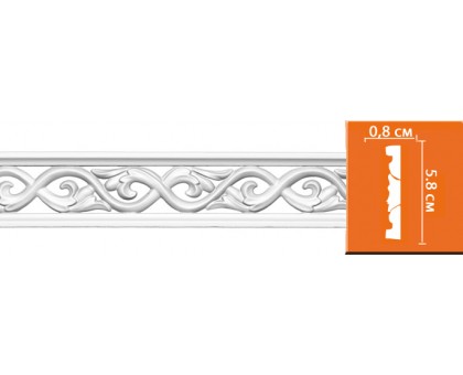 98008/60 молдинг DECOMASTER-2 (58х8х2400мм) в г. Екатеринбург