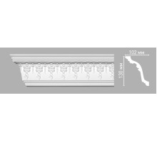 95698 ШК/28 плинтус DECOMASTER-3 (130х102х2400мм)