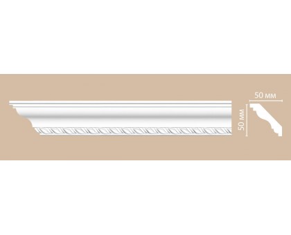 95638/19 FLEXIBLE плинтус DECOMASTER-2 (50х50х2400мм) в г. Екатеринбург