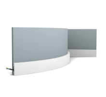 Гибкий напольный напольный плинтус SX162F SQUARE в г. Екатеринбург