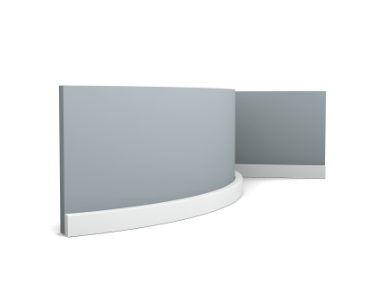 Гибкий напольный плинтус SX194F SQUARE