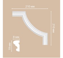 97100-2/100 угол DECOMASTER-2 (210х210х8мм) в г. Екатеринбург
