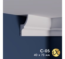 Карниз ударопрочный ПраймДекор iX C05 73/40